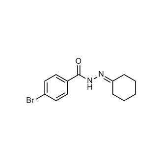 4-Bromobenzoic acid 2-cyclohexylidenehydrazide