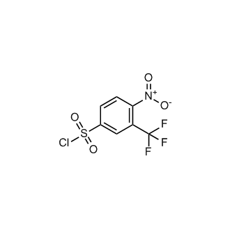 4-Nitro-3-(trifluoromethyl)benzene-1-sulfonyl chloride
