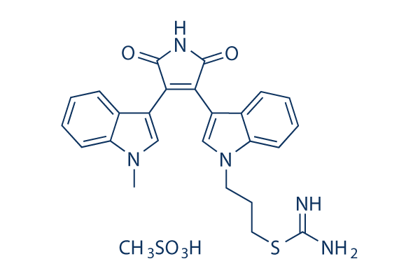 Bisindolylmaleimide IX (Ro 31-8220 Mesylate)
