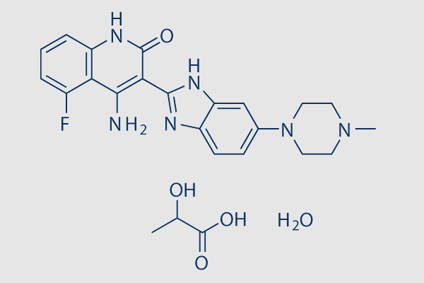 Dovitinib (TKI258) Lactate monohydrate