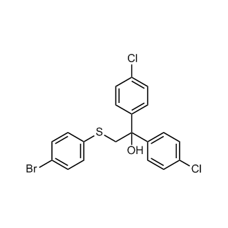2-((4-Bromophenyl)thio)-1,1-bis(4-chlorophenyl)ethanol