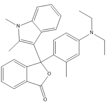 3-(4-(Diethylamino)-2-methylphenyl)-3-(1,2-dimethyl-1H-indol-3-yl)isobenzofuran-1(3H)-one