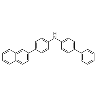 N-(4-(Naphthalen-2-yl)phenyl)-[1,1'-biphenyl]-4-amine