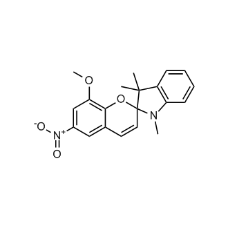 8-Methoxy-1',3',3'-trimethyl-6-nitrospiro[chromene-2,2'-indoline]