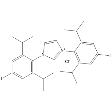 1,3-Bis(4-iodo-2,6-diisopropylphenyl)-1H-imidazol-3-iumchloride