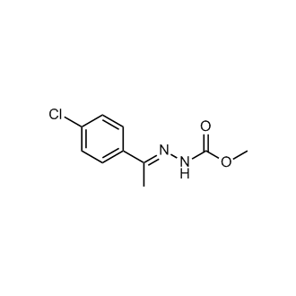 Methyl (E)-2-(1-(4-chlorophenyl)ethylidene)hydrazine-1-carboxylate