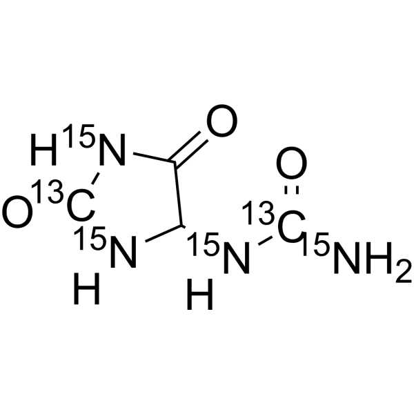 Allantoin-
       
        13
       
       C
       
        2
       
       ,
       
        15
       
       N
       
        4