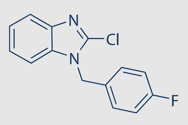 2-Chloro-1-(4-fluorobenzyl)benzimidazole