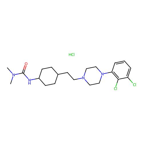 Cariprazine hydrochloride