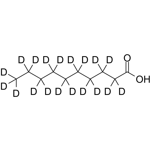 Decanoic acid-d
       
        19
