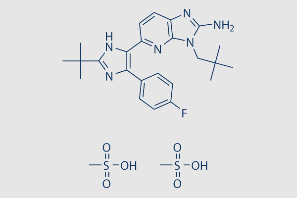 Ralimetinib (LY2228820) dimesylate