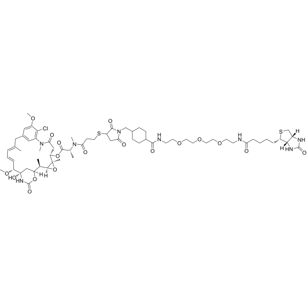 DM1-MCC-PEG3-Biotin