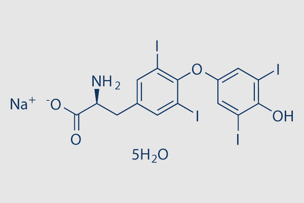 L-Thyroxine sodium salt pentahydrate