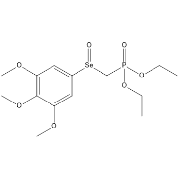 Diethyl (((3,4,5-trimethoxyphenyl)seleninyl)methyl)phosphonate