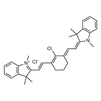 2-((E)-2-((E)-2-Chloro-3-((E)-2-(1,3,3-trimethylindolin-2-ylidene)ethylidene)cyclohex-1-en-1-yl)vinyl)-1,3,3-trimethyl-3H-indol-1-ium chloride