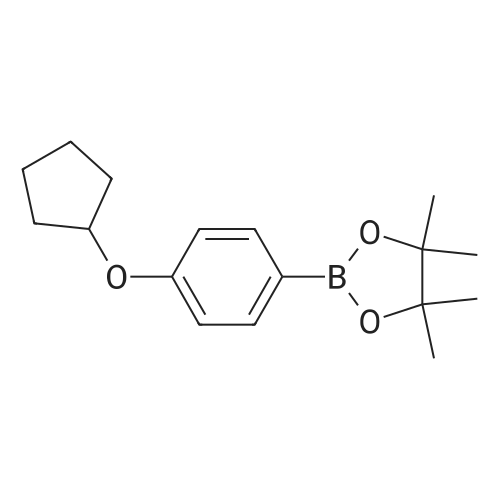 2-(4-(Cyclopentyloxy)phenyl)-4,4,5,5-tetramethyl-1,3,2-dioxaborolane