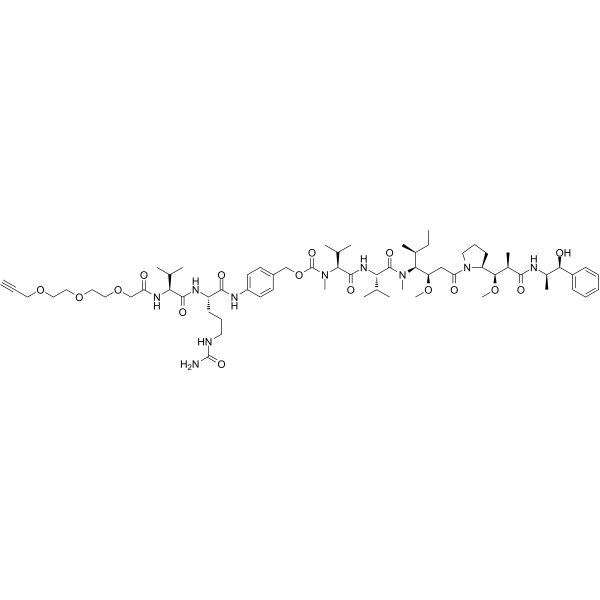 Acetylene-linker-Val-Cit-PABC-MMAE