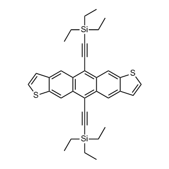 5,11-Bis((triethylsilyl)ethynyl)anthra[2,3-b:6,7-b']dithiophene