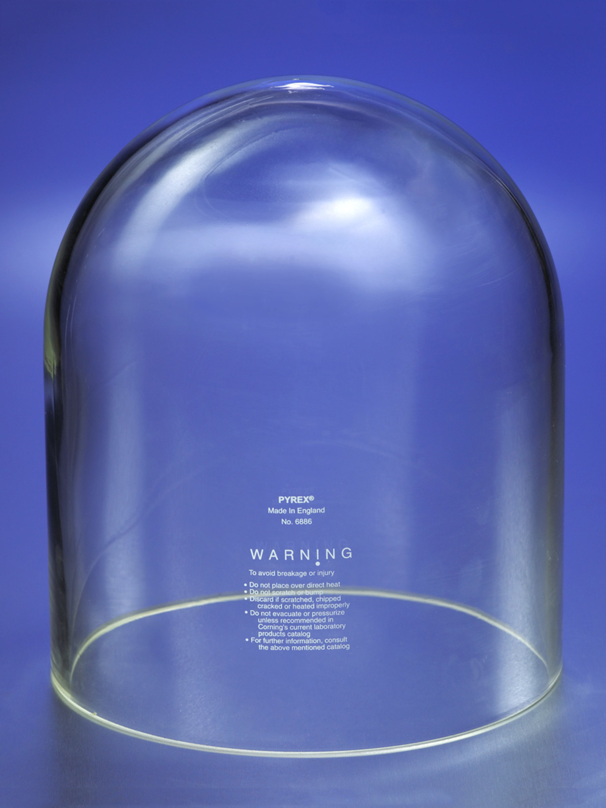 PYREX® 49.2L Bell Jar without Flange