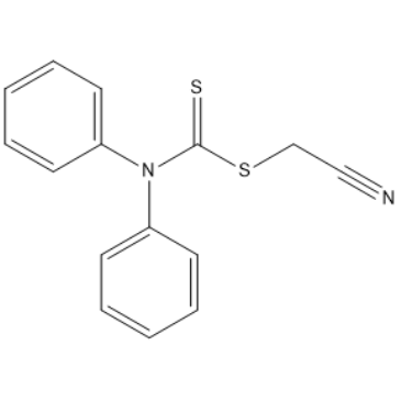Cyanomethyl diphenylcarbamodithioate
