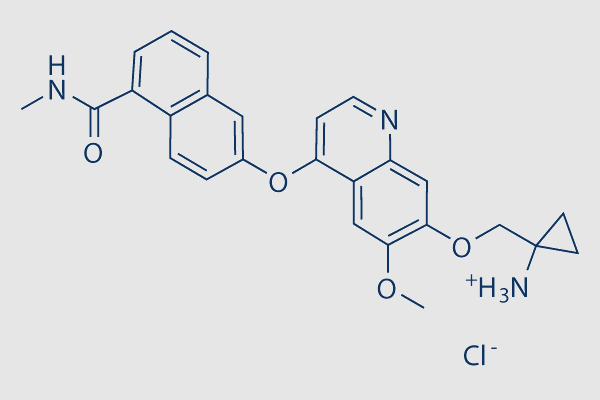 Lucitanib (E3810) hydrochloride