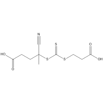 4-((((2-Carboxyethyl)thio)carbonothioyl)thio)-4-cyanopentanoic acid
