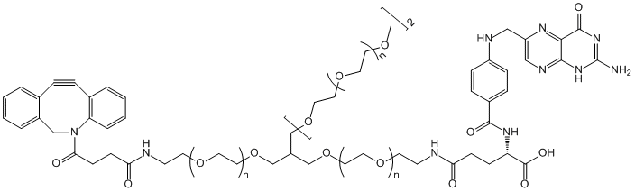 4-ArmPEG-(2OMe-1DBCO-1FA)