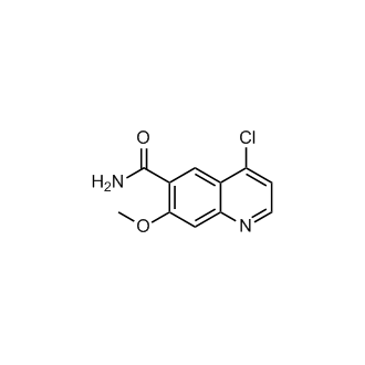 4-Chloro-7-methoxyquinoline-6-carboxamide