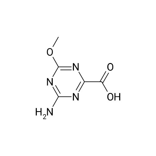 4-Amino-6-methoxy-1,3,5-triazine-2-carboxylic acid